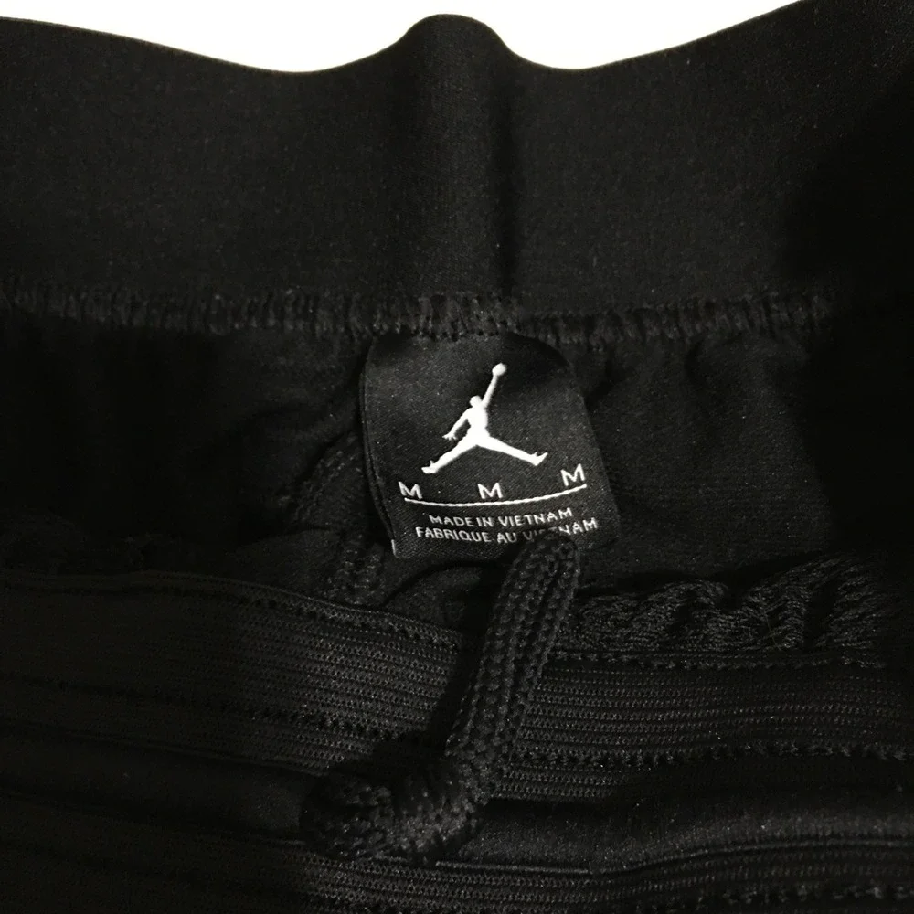 Nike Air Jordan Jumpman Dri-FIT Fleece Jogger Sweatpants Medium Black